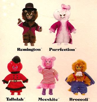 Sable colored felines and dolls associated with occult practices